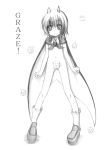  antenna antennae bad_anatomy bad_id cape female footwear kedama kurona monochrome naked_cape nude shoes short_hair socks solo touhou wriggle_nightbug 