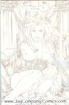  eric_basaldua grimm_fairy_tales monochrome rapunzel rapunzel_(grimm) tagme zenescope 