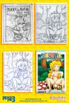 1girl absurd_res areola before_and_after blonde_hair blue_eyes breasts color colored crown earrings eyelashes female_focus female_only female_solo forest gloves hair high_heels high_res lipstick logo looking_at_viewer monochrome mushroom nintendo nipples nude outside pencil_drawing princess_peach pussy raccoon_ears raccoon_peach raccoon_tail royalty sakusakupanic sketch solo_focus step-by-step super_mario_bros. super_mushroom tail text title web_address