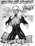 black cat (marvel) from marvel by adam hughes