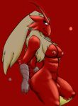 avian blaziken blaziken_(pokemon) bursyamo_(pokemon) chicken claws creatures_(company) game_freak gen_3_pokemon large_breasts multicolored_fur nintendo non-mammal_breasts pokemon pokemon_(anime) pokemon_(creature) pokemon_(game) pokemon_(species) pokemon_rse pokemon_ruby_sapphire_&_emerald pokemorph shigoto talons