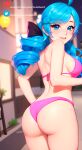  ass boudoir gwen_(league_of_legends) league_of_legends lingerie 