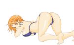 animated gif hanging_breasts huge_breasts nami one_piece