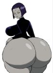 1girl ass ass_bigger_than_head big_ass big_ass breasts bubble_ass bubble_butt dat_ass dc_comics dumptruck_ass dumptruck_butt fat_ass fat_butt huge_ass huge_ass leotard massive_ass massive_butt momiji_(artist) rachel_roth raven_(dc) teen_titans thick_ass thick_butt thick_thighs