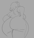  ass ass big_ass big_ass big_booty booty bottom_heavy fat_ass hands_on_hips heavy_bottom judy_abbott kezzdawg mama mature mature_woman milf monochrome need_color netflix sketch tagme twelve_forever wide_hips 