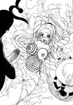  cum_covered galdino huge_breasts imminent_rape kenix miss_goldenweek monochrome mr._3 nefertari_vivi one_piece 