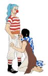  2boys buggy_pirates buggy_the_clown cabaji fellatio one_piece yaoi 