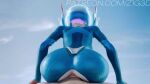 1boy 1girl big_breasts big_penis bouncing_ass bouncing_breasts brown_eyes bubble_butt juno_(overwatch) male_pov moaning overwatch purple_hair reverse_cowgirl_position thick_thighs vaginal_penetration z1g3d