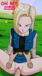  1boy 1girl 9:16 android_18 animated attractive beautiful_female beautyful bitch blonde_hair bodysuit bottomless climax climax_female climax_reached climaxing clitoris clothed clothed_female clothed_sex clothing cum cum_in_pussy cum_inside cumming cumming_inside cumming_together cumming_while_penetrated cumming_while_penetrating dragon_ball dragon_ball_z erection excited excited_for_sex exhibitionism female female_focus female_pervert female_pov female_pubic_hair hentai hetero holding_hips hooker live2d longer_than_30_seconds male/female missionary missionary_position mp4 nsfw ohmywaifu penis penis_in_pussy perfect perfection pervert prostitute prostitution provocating provocative pussy sex short_hair skirt small_breasts solo_focus sound squirt squirting squirting_orgasm vaginal vertical_video video video_game webm 