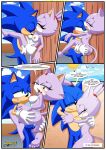 1boy 1girl anthro bbmbbf blaze_the_cat cat comic dat_ass furry hedgehog mobius_unleashed nipples nude palcomix sega sonaze sonic_the_hedgehog tagme wind_&_fire_(comic)