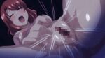 1girl aiue_oka ass bangs blush breasts female_focus female_masturbation female_only masturbation medium_breasts nipples obata_yui red_eyes red_hair saimin_seishidou short_hair solo_female solo_focus tagme teen