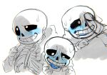  2022 2d animated_skeleton blue_blush blue_tongue blush bottom_sans clothed cum_on_face digital_media_(artwork) hooded_jacket hoodie jacket logo_(pixiv_id_30462562) monochrome monster monster_boy partially_colored penis penis_on_face sans sans_(undertale) skeleton solo_focus submissive tongue tongue_out uke_sans undead undertale undertale_(series) unseen_male unseen_male_face yaoi 