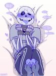  1boy 2010s 2017 2d 2d_(artwork) ahegao animated_skeleton blue_blush blush bottom_sans clothed crying crying_with_eyes_open digital_media_(artwork) disembodied_hand disembodied_hands dubnyangg english_text handcuffed handcuffs hands heart-shaped_pupils heart_eyes hoodie male male_ahegao male_focus male_only malesub moaning pleasure_face sans sans_(undertale) skeleton soul_sex submissive submissive_male sweat tears tears_of_pleasure text text_bubble tongue_out uke_sans undead undertale undertale_(series) video_games 