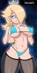  1girl alluring bikini_thong nintendo pantyhose pinup princess_rosalina r34 rosalina rosalina_(mario) rule34 shizuka-co_(artist) stolen_pic super_mario_bros. super_mario_galaxy 