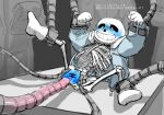 2022 2d animated_skeleton black_censor_bar blue_hoodie blue_jacket blue_pussy bottom_sans censor_bar censored_pussy clothed digital_media_(artwork) ectoplasm ectopussy hooded_jacket hoodie imminent_penetration imminent_rape imminent_sex imminent_tentacle_rape jacket japanese_text logo_(pixiv_id_30462562) machine monster monster_boy partially_clothed partially_nude penetration pussy rape robotic_arm robotic_arms robotic_limbs robotic_parts sans sans_(undertale) skeleton socks_on solo solo_focus submissive sweat tentacle text uke_sans undead undertale undertale_(series)