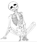 sans (undertale) from undertale by db-bird