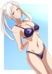 1girl alluring alternate_costume bikini breasts female_only fire_emblem fire_emblem_awakening fire_emblem_heroes nintendo official_alternate_costume purple_bikini purple_swimsuit robin_(fire_emblem) robin_(fire_emblem)_(female) robin_(summer)_(fire_emblem)_(female) swimsuit tonoji