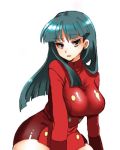 1girl akira_(natsumemo) creatures_(company) dark_green_hair game_freak green_hair gym_leader humans_of_pokemon long_hair lowres natsume_(pokemon) nintendo pencil_skirt pink_eyes pokemon pokemon_(anime) pokemon_(game) pokemon_red_green_blue_&_yellow porkyman red_eyes sabrina_(pokemon) simple_background skirt solo tino0618 white_background