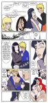  age_difference black_hair blonde_hair breasts brown_hair comic dildo hanabi_hyuuga hinata&#039;s_mother hinata_hyuuga kissing kushina_uzumaki long_hair mattwilson83 milf naruto naruto_uzumaki red_hair shion shion_(naruto) short_hair spread_legs yuri 