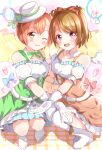  2_girls artist_name artist_request brown_hair female_focus high_res koizumi_hanayo love_live! love_live!_school_idol_project short_hair 