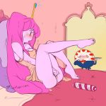 adventure_time female laurlaur peppermint_butler princess_bubblegum