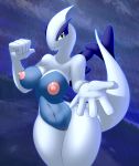 1girl anthro lugia nude pokemon