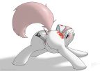  anal_insertion anus blush bottomless butt equine female friendship_is_magic hair horse looking_back my_little_pony nude nurse nurse_redheart pony pussy skipsy skipsy_(artist) solo spreading vaginal vaginal_insertion 