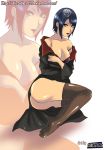  ass cleavage dk_studios konan naruto thighhighs undressing 