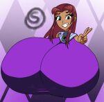 starfire from dc comics by multifaker5