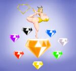  ass baton big_ass big_breasts breasts cleavage commission dat_ass female gymnastics gymnastics_ribbon leotard maria_robotnik rhythmic rhythmic_gymnastics ribbon ribbon_baton ribbon_rhythmic_gymnastics solo sonic_(series) 