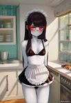  ai_generated embarrassed maid original_character 