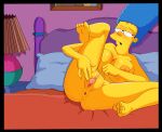  anus breasts legs_open marge_simpson nude spread_pussy the_simpsons 