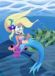 1girl activision bandicoot coco_bandicoot crash_(series) female mermaid solo sonicranticoot underwater