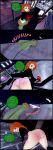  blush blush bottomless comic disney embarrassed embarrassed_nude_female embarrassed_underwear_female embarrassing enf euf funny grappling_hook kim_possible kimberly_ann_possible long_hair orange_hair panties pink_panties wardrobe_malfunction 