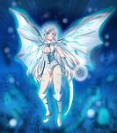 blue_eyes_white_dragon monster_girl rwby weiss_schnee yu-gi-oh!