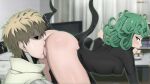 1boy 1girl licking licking_pussy magic no_panties one-punch_man smile tatsumaki tatsumaki_(one-punch_man)