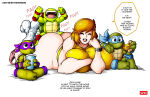  april_o&#039;neil donatello english_text leonardo raphael tagme teenage_mutant_ninja_turtles text twitter_link witchking00 