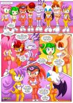  6+girls 8girls amy_rose archie_comics bbmbbf blaze_the_cat cosmo_the_seedrian hooters mina_mongoose mobian_hooters mobius_unleashed palcomix rouge_the_bat sally_acorn sega shade_the_echidna sonic_(series) sonic_the_hedgehog_(series) sonic_x vanilla_the_rabbit 