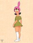 abuse bare_ass big_ass bob's_burgers edit grabbed_from_behind implied_abuse lisalover louise_belcher medium_breasts mischievous_grin no_panties red_ass son_of_the_paladin spanked transparent_clothing zafe_the_faun