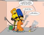  blue_hair hair killbot marge_simpson mindy_simmons the_simpsons yellow_skin 