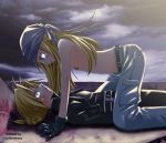 edward_elric fullmetal_alchemist hair tagme winry_rockbell