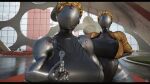  atomic_heart female_only huge_breasts left_(atomic_heart) right_(atomic_heart) sunr4y 