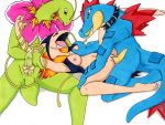  feraligatr meganium pokemon tierafoxglove typhlosion 