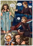  1boy 2_girls 2girls ahsoka_tano anakin_skywalker bbmbbf cartoon_network comic disney female male padme_amidala palcomix republic_rendezvous star_wars star_wars:_the_clone_wars 