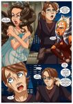  1boy 2_girls 2girls ahsoka_tano anakin_skywalker bbmbbf cartoon_network comic disney female male padme_amidala palcomix republic_rendezvous star_wars star_wars:_the_clone_wars 