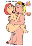 chris_griffin cum cum_drip family_guy impregnation incest lois_griffin mom_son mother's_duty mother_and_son orgasm surprised