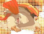 ass beak beastiality bird blush chubby feathers fingering furry looking_back nezumi nezunezu nintendo pidgeot plump pokemon pokephilia pussy pussy_juice spread_pussy wings