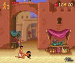 16bit 1boy 1girl aladdin aladdin_(game) aladdin_(series) anal_sex arabian_clothes arabian_female clothed_male_nude_female disney doggy_position gif loop mayin on_knees princess_jasmine sex