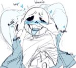  2boys 2d 2d_(artwork) ahegao animated_skeleton artist_request blue_tongue blush bottom_sans crying_with_eyes_open dominant_pov english_text fangs gaster gaster_(undertale) hands hands_behind_head male male/male male_ahegao male_focus male_only moan monster multiple_hands pleasure_face pov sans sans_(undertale) sanster seme_gaster skeleton solo_focus text tongue tongue_out top_gaster uke_sans undead undertale undertale_(series) video_games yaoi 