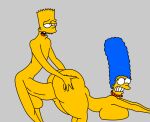 1boy 1boy1girl 1girl aged_up anal anal_sex animated ass balls bart_simpson big_ass big_balls blue_hair breast dangling_testicles dat_ass doggy_position endured_face female gif grey_background holding_ass huge_ass huge_balls huge_breasts huge_cock hyper_penis incest jewelry larger_female male marge_simpson mature_female milf mother_&_son necklace nude pearl_necklace penis pounding rough rough_sex sex shiin sideboob simple_background small_dom_big_sub smaller_male teen the_simpsons